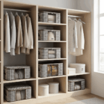 boîte à motif pied-de-poule