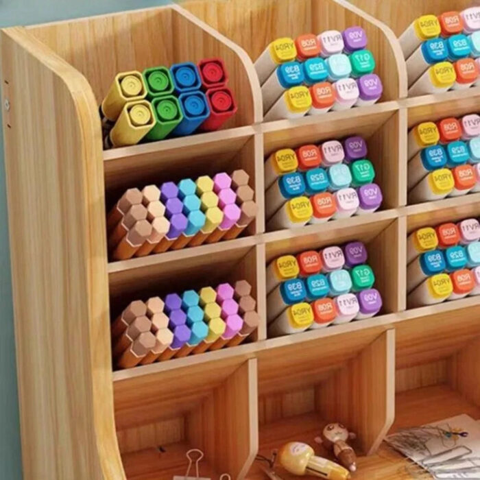 boîte de rangement en bois