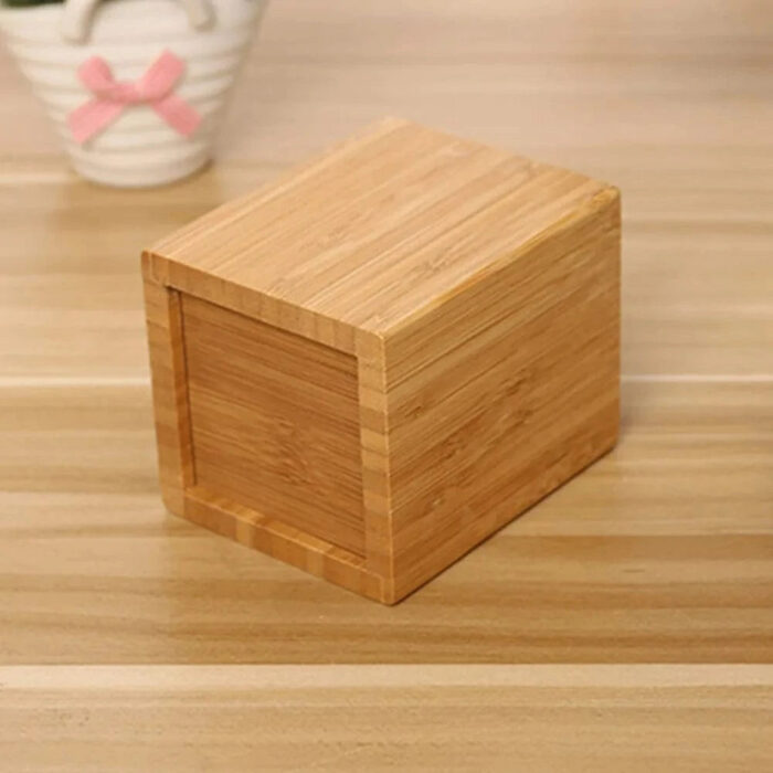 Rangement en bambou naturel