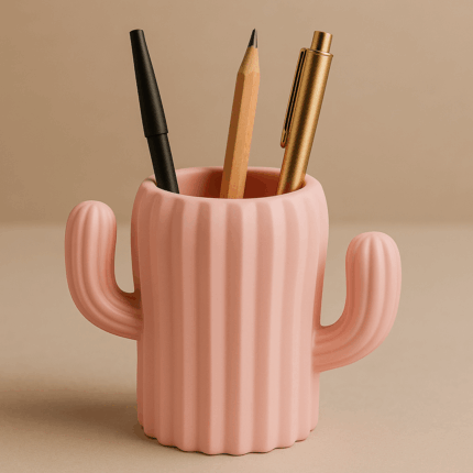 Accessoire bureau design cactus