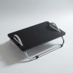 repose pieds inox design