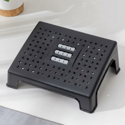 Repose Pied Ergonomique Noir