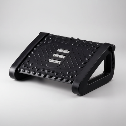 Repose pied ergonomique noir