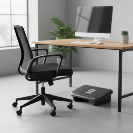 Repose Pied avec rouleaux massage