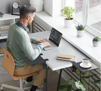 support coudé pliable