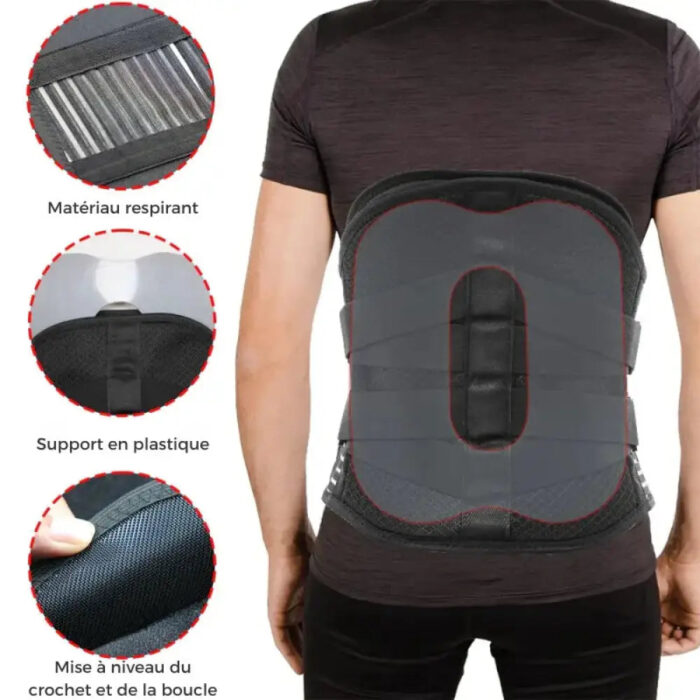 Support lombaire ergonomique