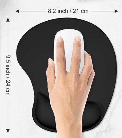 Tapis de souris ergonomique 24 x 21 cm #ERTAPRPR