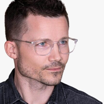 lunettes Crystal White