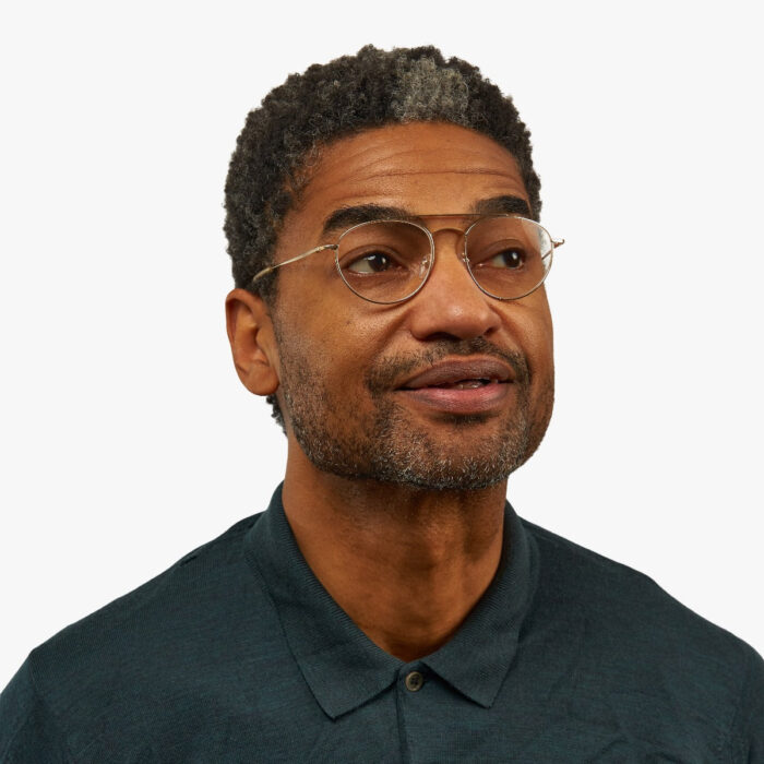 lunettes Göteborg dorées