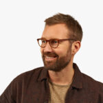 monture Örebro en noyer brillant