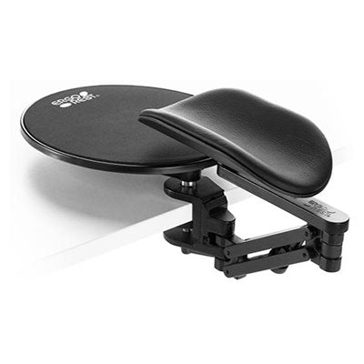 Plateau Ergorest avec souris noir long