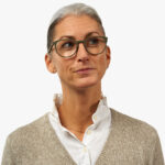 monture armée sombre pour femmes